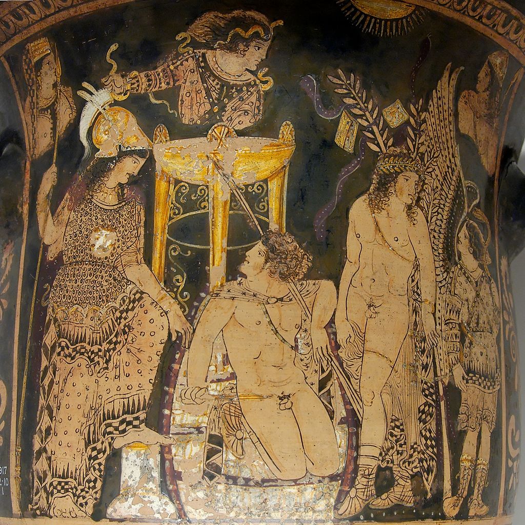 Orestes en Delfos.