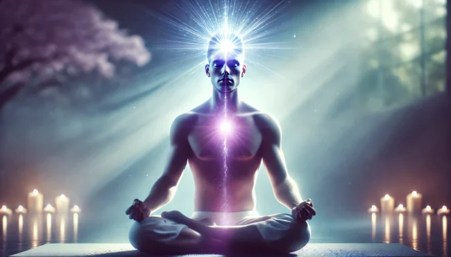 Chakra corona, meditación y equilibrio Chakra corona, meditación y equilibrio