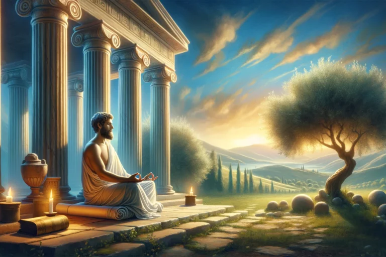 Meditación en la antigua Grecia