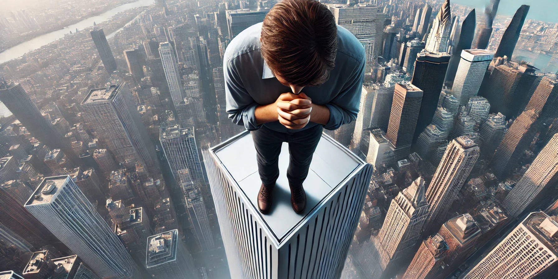 El miedo a las alturas o acrofobia