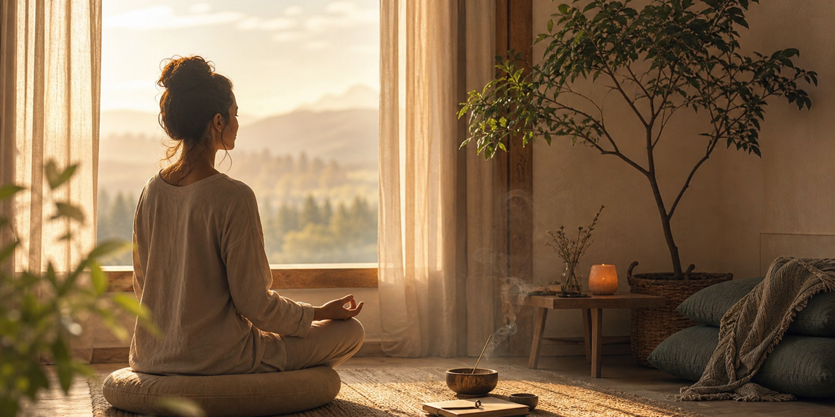 Meditación para la ansiedad: una práctica sencilla para calmar la mente