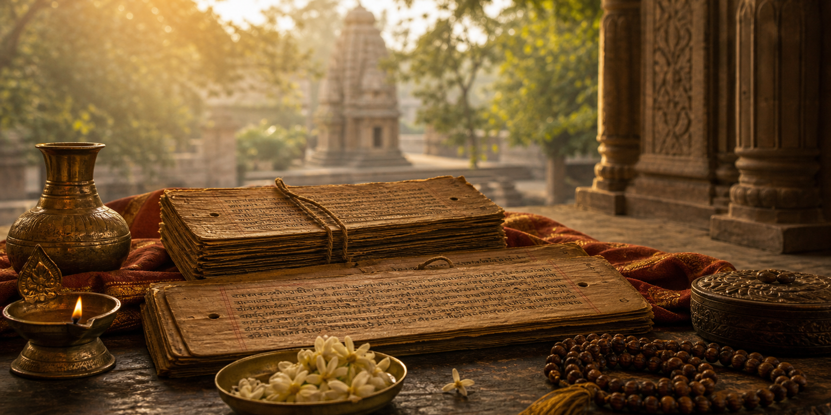 Imagen destacada – Los Vedas: qué son, origen y enseñanzas principales vedas