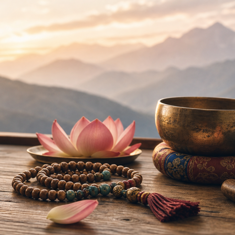 Imagen destacada – Om Mani Padme Hum: significado y práctica del mantra om mani padme hum