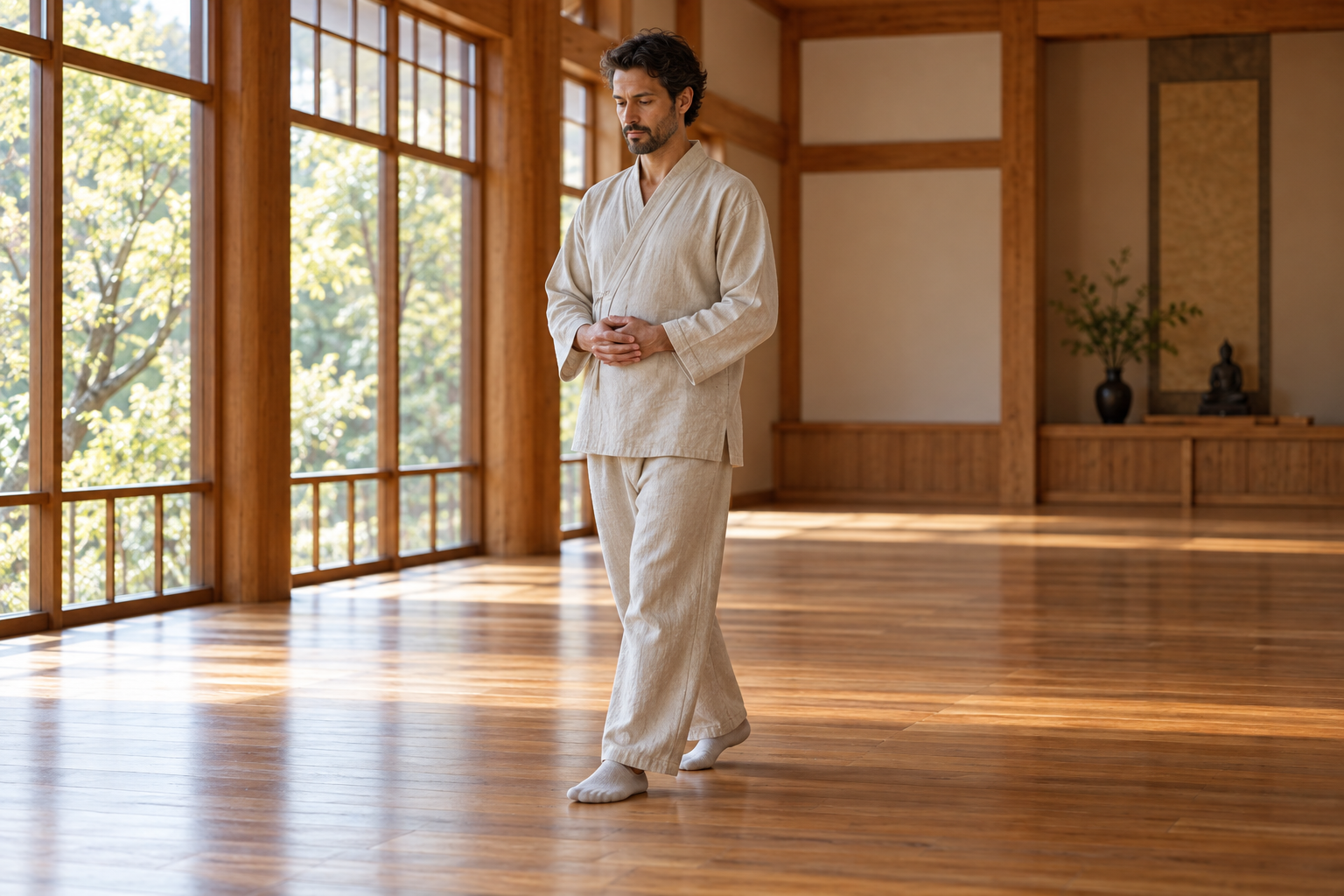 Kinhin: cómo acercarse a la meditación caminando zen